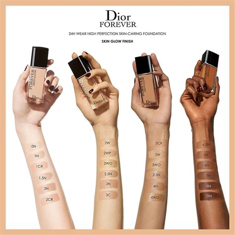 Dior forever skin glow shades